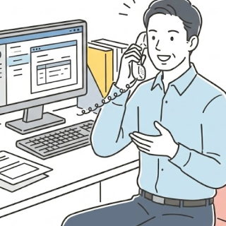相談事例:40代・男性、在職中・電話で対応